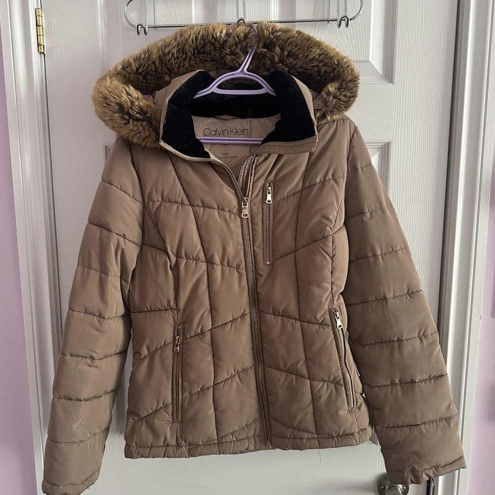 Calvin Klein beige jacket